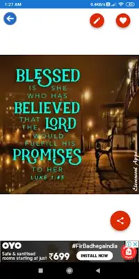 Bible Verses Greetings Wishes android App screenshot 0