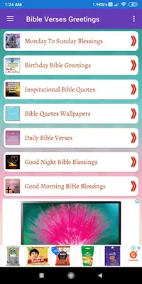 Bible Verses Greetings Wishes android App screenshot 7